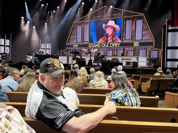 Bill at the Grand Ole Opry