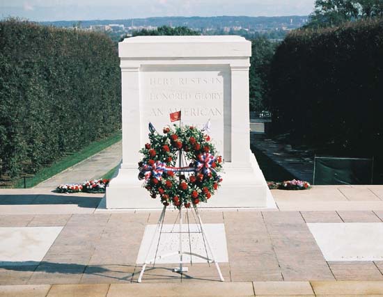 Wreath presentation
